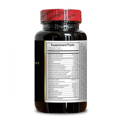 Joint Matrix PRO Natural Complex - Joint Support Supplement for Women, Support Joint Function and Mobility - 1 Bottle 90 Tablets - dailyvitalstore