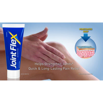 JointFlex Arthritis Pain Relief Cream, 4 oz Per Tube (10 Pack) - dailyvitalstore