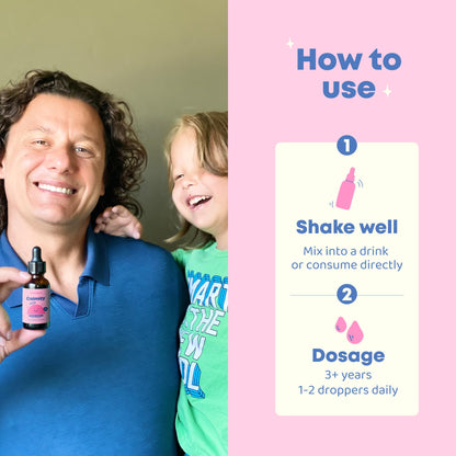 JoySpring Calmify Magnesium Citrate Liquid for Kids - Sugar-Free, Gluten-Free Calming Supplement with Chamomile - dailyvitalstore