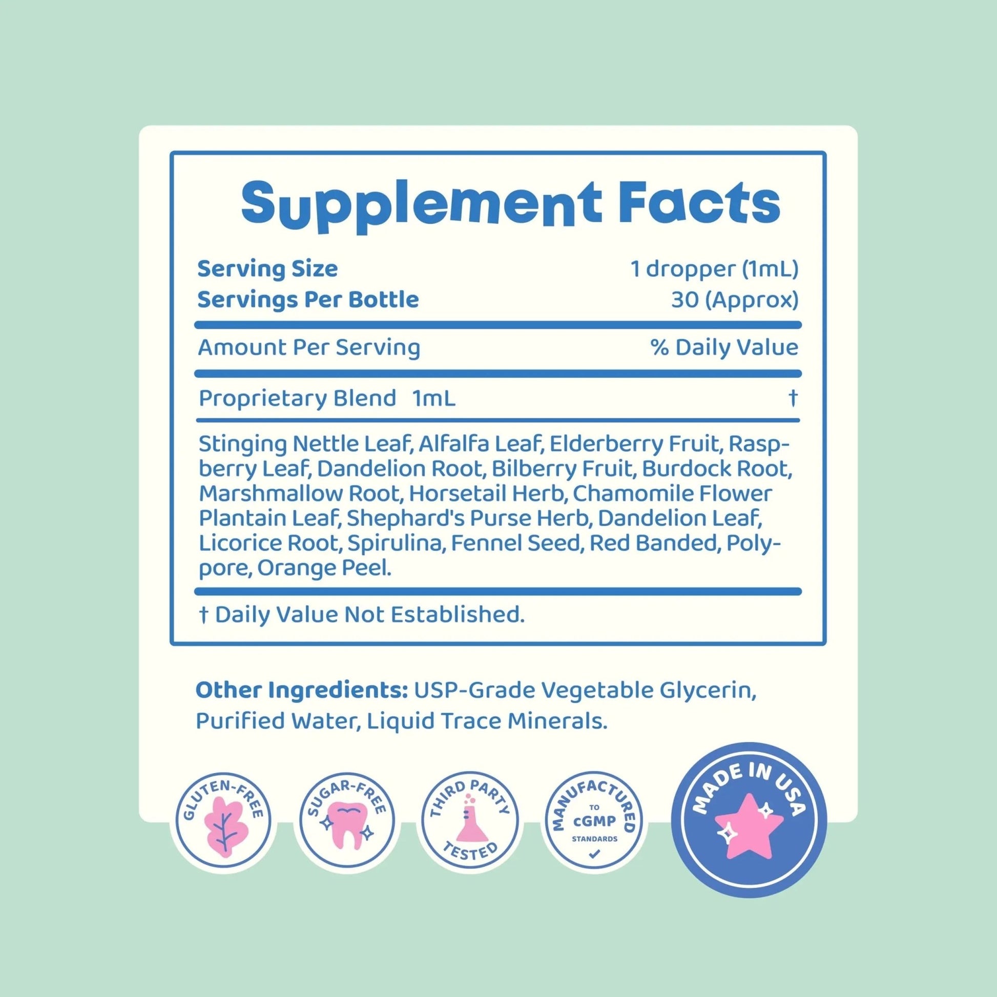 JoySpring Vital Vits - Kids Liquid Multivitamin - 1 fl oz (30 Servings) | Herbal Liquid Vitamins for Kids | Natural Flavor | - dailyvitalstore