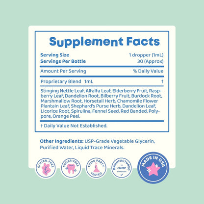 JoySpring Vital Vits - Kids Liquid Multivitamin - 1 fl oz (30 Servings) | Herbal Liquid Vitamins for Kids | Natural Flavor | - dailyvitalstore