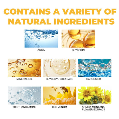 JOYVOIDX Joint & Knee Comfort Cream with Bee Venom and Cassia Flower, Formulated with Glucosamine for Flexibility and Mobility, 0.71oz - dailyvitalstore