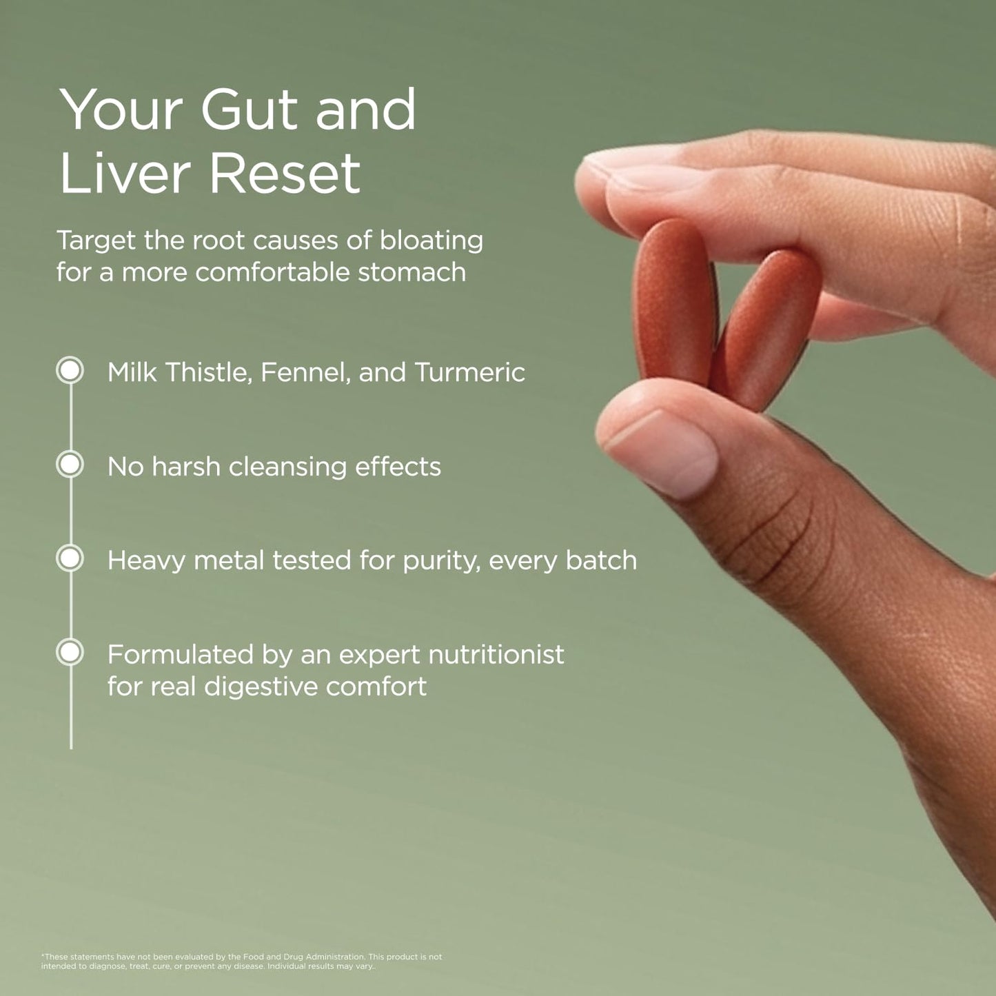 JSHealth Detox + Debloat. Bloating Relief for Women with Milk Thistle, Turmeric, and Fennel. Liver Health and Gut Support. - dailyvitalstore