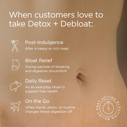 JSHealth Detox + Debloat. Bloating Relief for Women with Milk Thistle, Turmeric, and Fennel. Liver Health and Gut Support. - dailyvitalstore