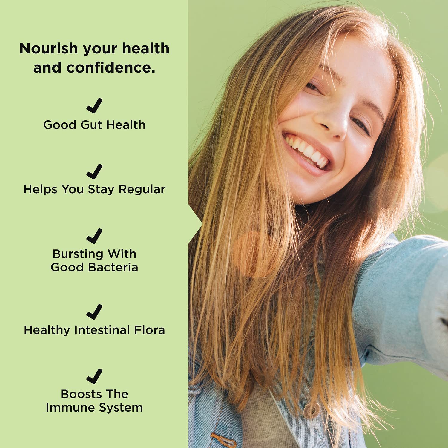 JSHealth Vitamins Gut Health and Immunity Formula | Probiotics for Women and Men | Shelf Stable Probiotic Supplement for Digestive Health and Immune Support (60) - dailyvitalstore