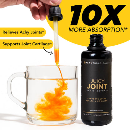 Juicy Joint by Plants Basically – Joint Support Supplement for Mobility, Relief & Recovery | - dailyvitalstore