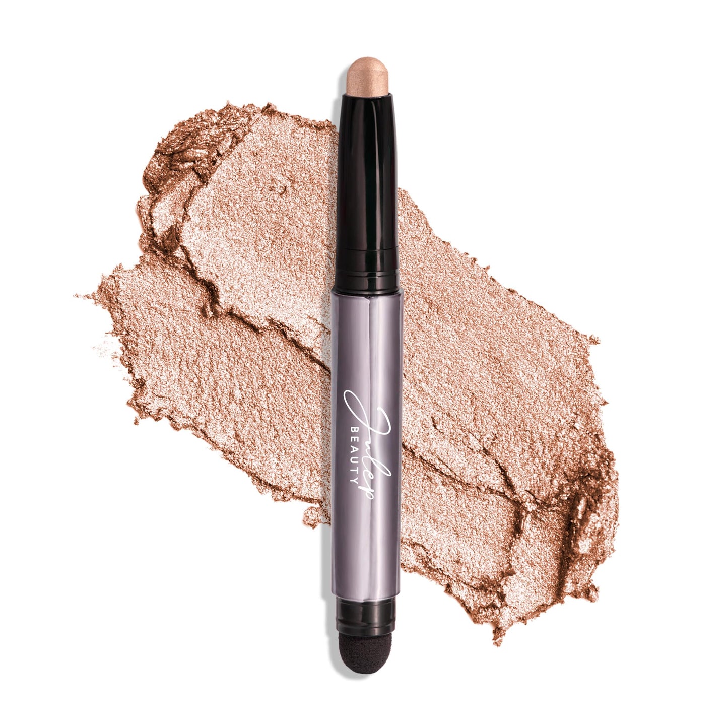 Julep Eyeshadow 101 Cream-to-Powder Waterproof Eyeshadow Stick – Champagne Shimmer – Long-Lasting, Buildable, Crease-Proof, Cruelty Free, Shimmer Finish with Built-In Smudger - dailyvitalstore