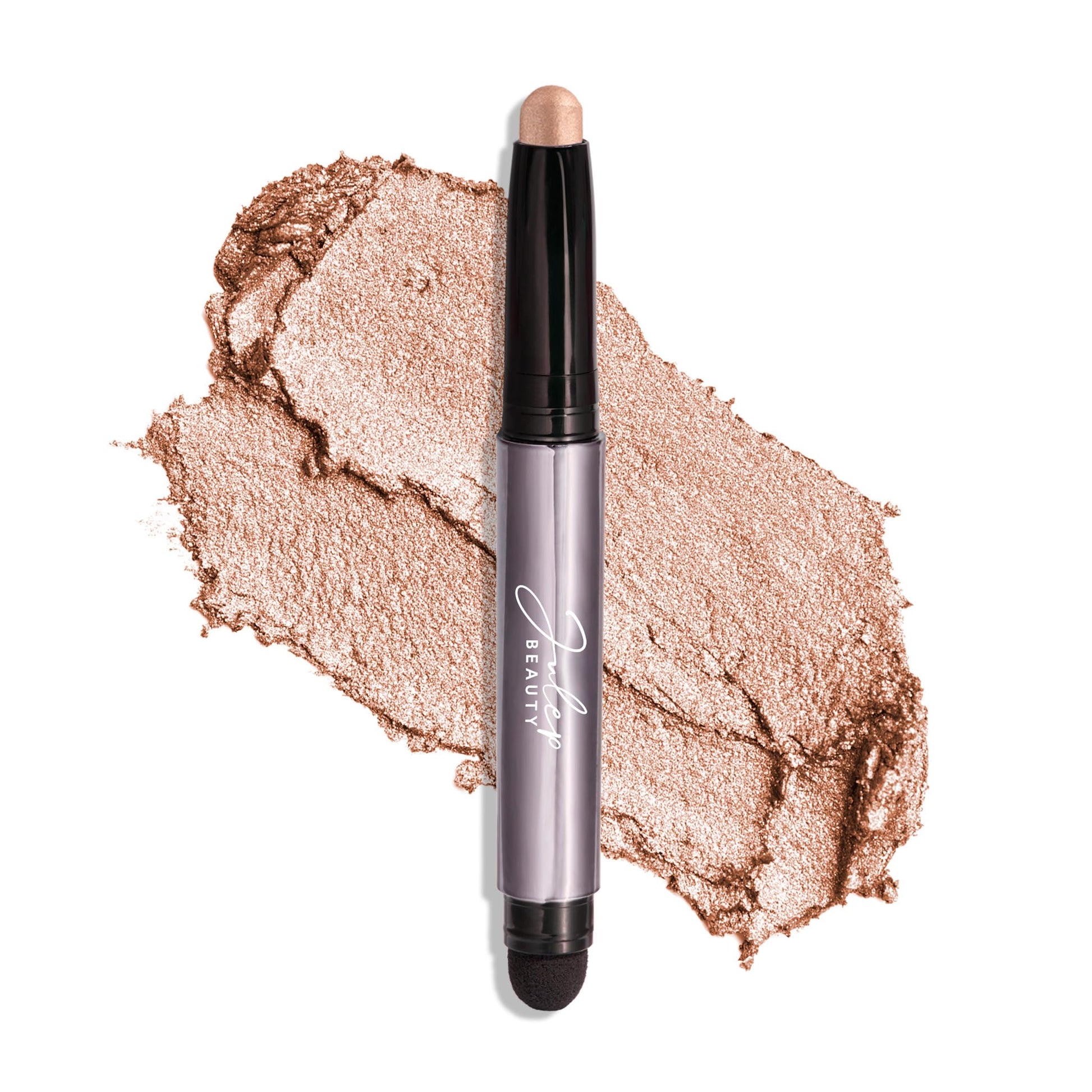 Julep Eyeshadow 101 Cream-to-Powder Waterproof Eyeshadow Stick – Champagne Shimmer – Long-Lasting, Buildable, Crease-Proof, Cruelty Free, Shimmer Finish with Built-In Smudger - dailyvitalstore