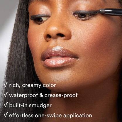 Julep Eyeshadow 101 Cream-to-Powder Waterproof Eyeshadow Stick – Champagne Shimmer – Long-Lasting, Buildable, Crease-Proof, Cruelty Free, Shimmer Finish with Built-In Smudger - dailyvitalstore