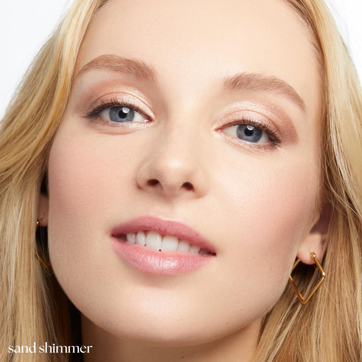 Julep Eyeshadow 101 Cream-to-Powder Waterproof Shadow Stick – Sand Shimmer – Long-Lasting, Crease-Proof, Champagne Toned Shimmer Cream Eyeshadow with Built-in Smudger - dailyvitalstore