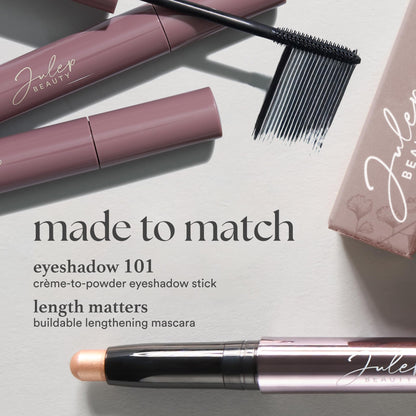 Julep Eyeshadow 101 Cream-to-Powder Waterproof Shadow Stick – Sand Shimmer – Long-Lasting, Crease-Proof, Champagne Toned Shimmer Cream Eyeshadow with Built-in Smudger - dailyvitalstore