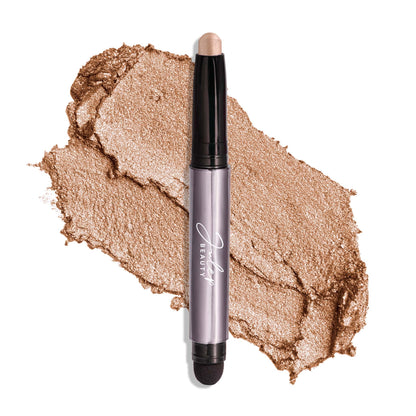 Julep Eyeshadow 101 Cream-to-Powder Waterproof Shadow Stick – Sand Shimmer – Long-Lasting, Crease-Proof, Champagne Toned Shimmer Cream Eyeshadow with Built-in Smudger - dailyvitalstore
