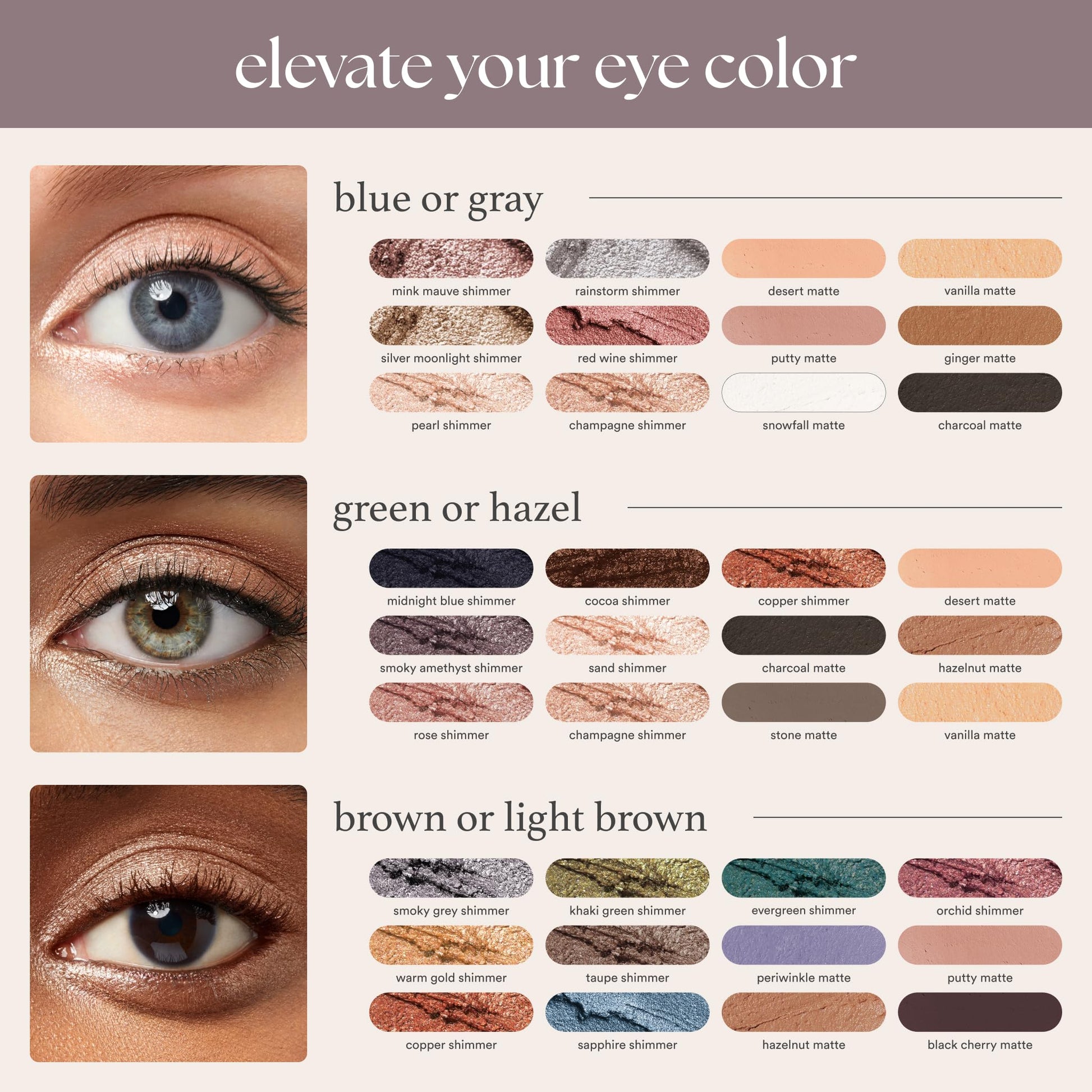 Julep Eyeshadow 101 Cream-to-Powder Waterproof Shadow Stick – Sand Shimmer – Long-Lasting, Crease-Proof, Champagne Toned Shimmer Cream Eyeshadow with Built-in Smudger - dailyvitalstore