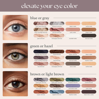 Julep Eyeshadow 101 Cream-to-Powder Waterproof Shadow Stick – Sand Shimmer – Long-Lasting, Crease-Proof, Champagne Toned Shimmer Cream Eyeshadow with Built-in Smudger - dailyvitalstore
