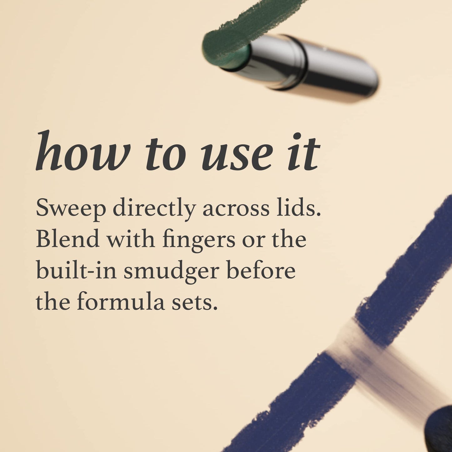 Julep Eyeshadow 101 Crème-to-Powder Waterproof Eyeshadow Stick Duo – Long-Lasting, Crease-Proof, Easy Apply with Built-in Smudger - Desert & Champagne - dailyvitalstore