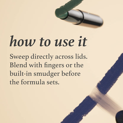 Julep Eyeshadow 101 Crème-to-Powder Waterproof Eyeshadow Stick Duo – Long-Lasting, Crease-Proof, Easy Apply with Built-in Smudger - Desert & Champagne - dailyvitalstore