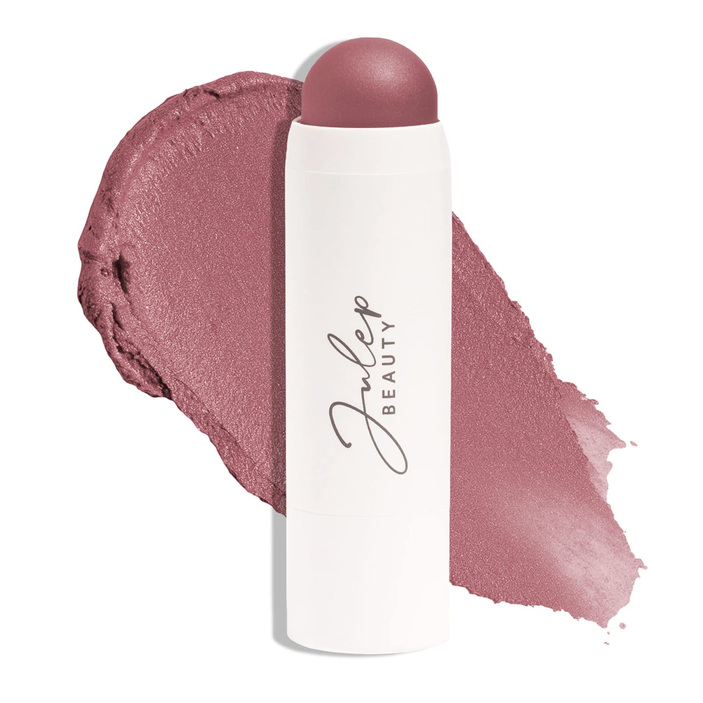 Julep Skip The Brush Cream to Powder Blush Stick - Muted Mauve - Blendable and Buildable Color - 2-in-1 Blush and Lip Makeup Stick - dailyvitalstore