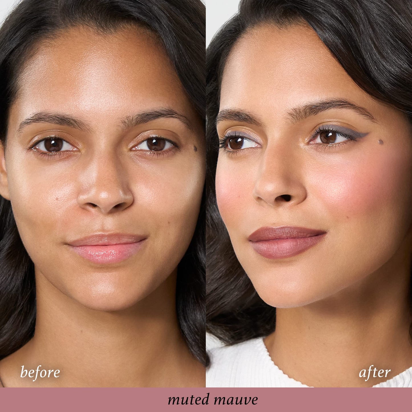 Julep Skip The Brush Cream to Powder Blush Stick - Muted Mauve - Blendable and Buildable Color - 2-in-1 Blush and Lip Makeup Stick - dailyvitalstore