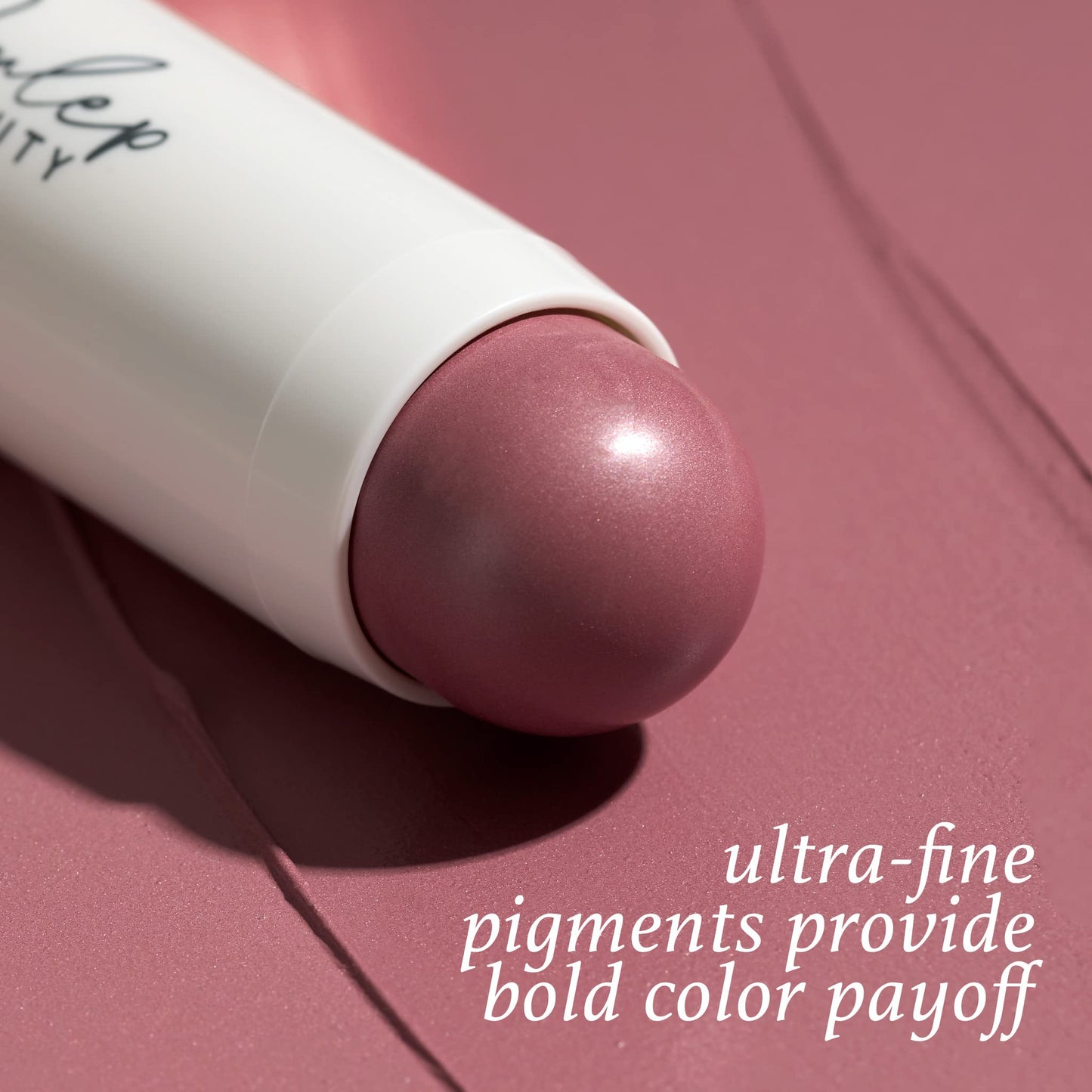 Julep Skip The Brush Cream to Powder Blush Stick - Muted Mauve - Blendable and Buildable Color - 2-in-1 Blush and Lip Makeup Stick - dailyvitalstore