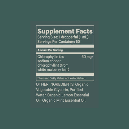 Juna Detox Chlorophyll Drops — Daily Wellness & Detox Support | Lemon Mint Spa Water Taste | Supports Cellular Health, Cleanse - dailyvitalstore