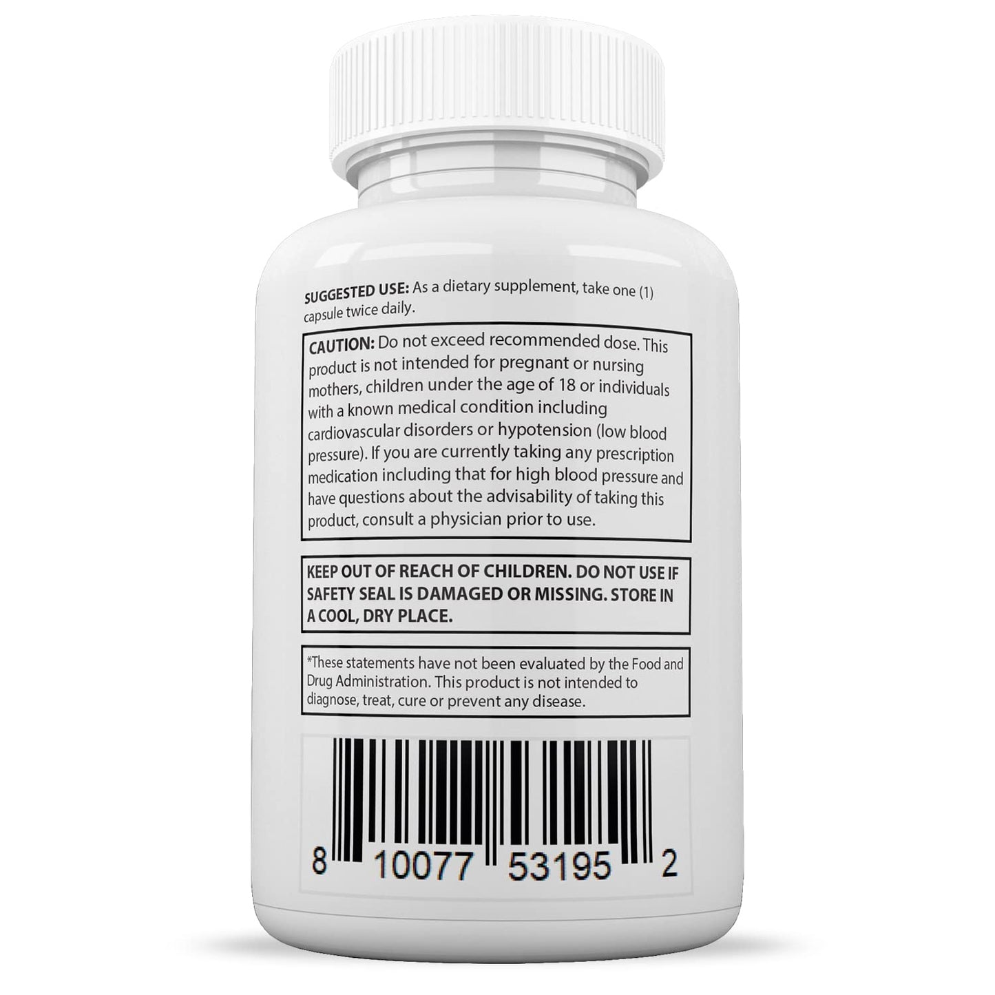 Justified Laboratories (2 Pack Blood Balance Advanced Formula 620MG Formula Supplement Pills 120 Capsules - dailyvitalstore