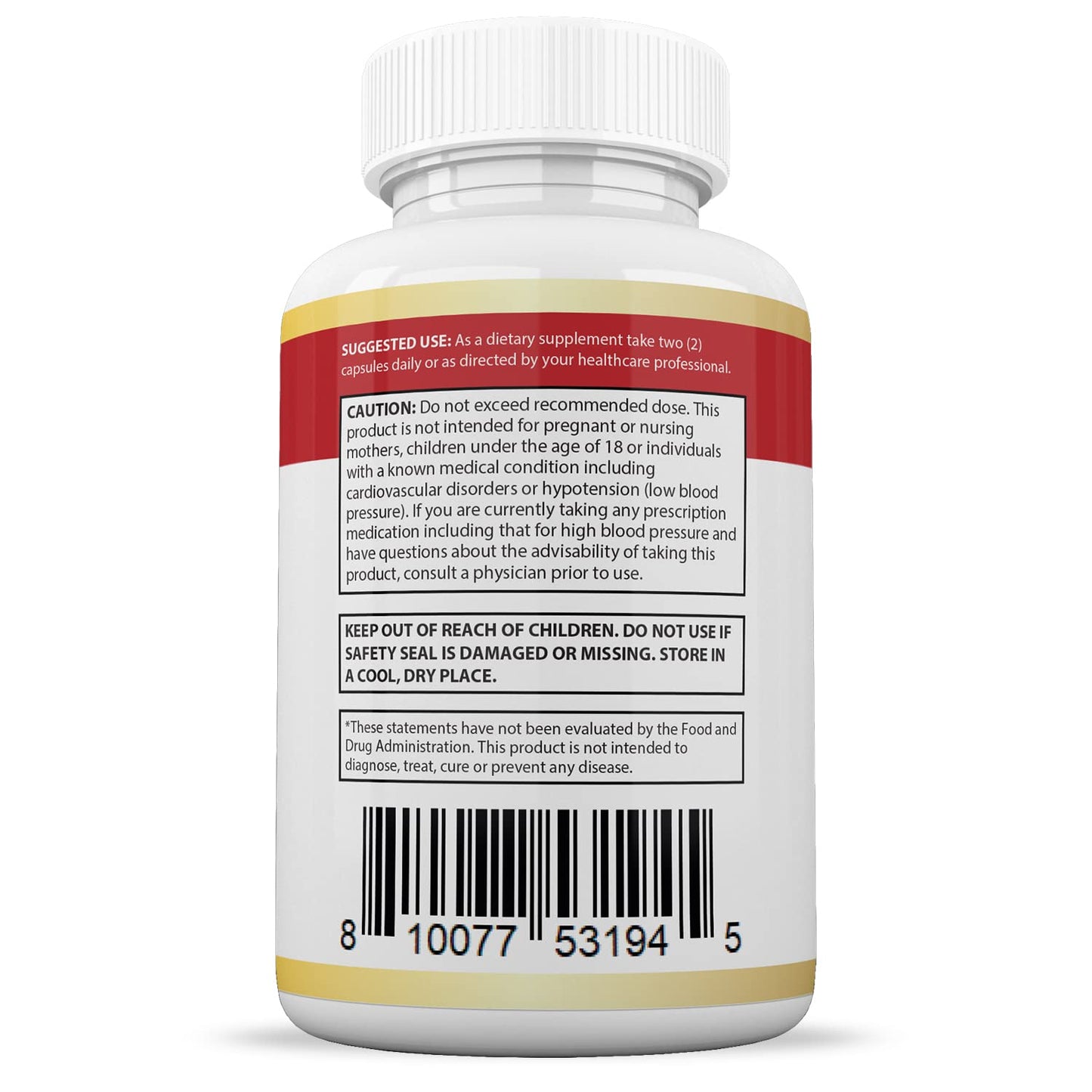 Justified Laboratories (2 Pack Blood Balance Max 1295MG Formula Supplement Pills 120 Capsules - dailyvitalstore