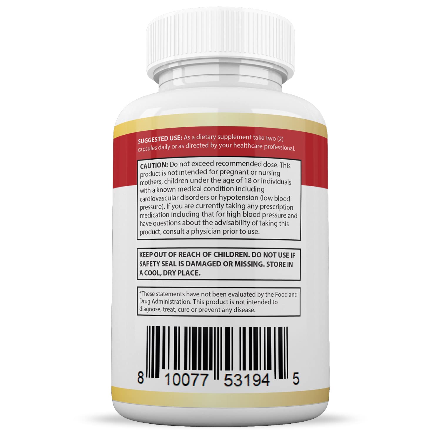 Justified Laboratories (2 Pack Blood Balance Max 1295MG Formula Supplement Pills 120 Capsules - dailyvitalstore