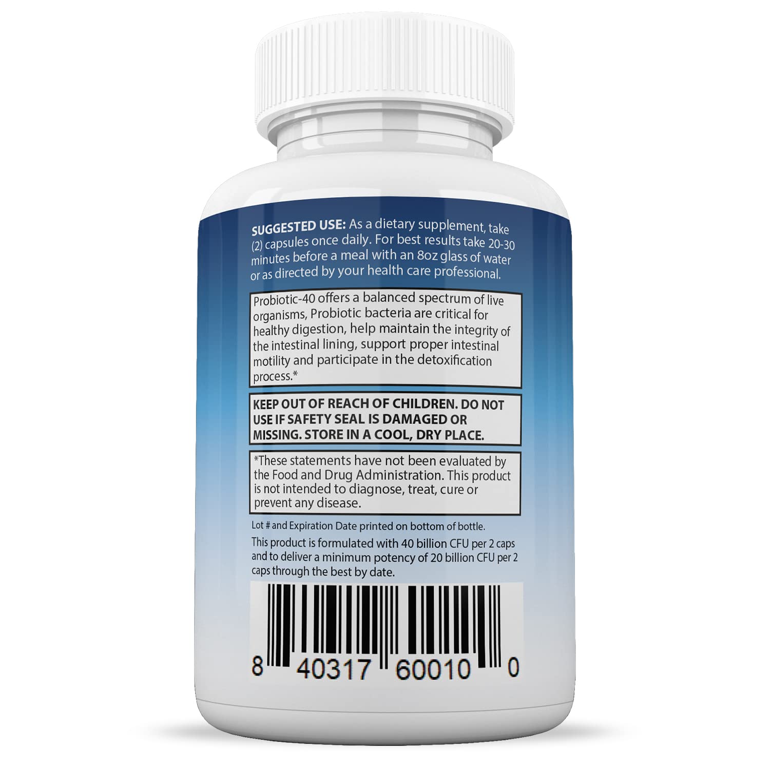 Justified Laboratories (3 Pack) Fungus Defend Max Pills 40 Billion CFU Probiotic 180 Capsules - dailyvitalstore