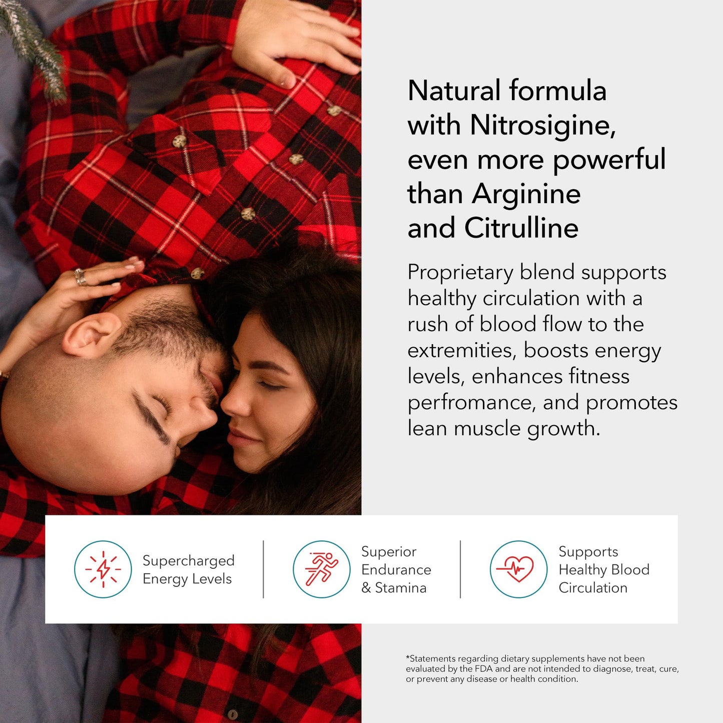 Juvenon BloodFlow-7 XXXL Nitric Oxide Supplements for Men & Women - More Powerful, Longer Lasting Natural Nitric Oxide Booster with Nitrosigine® + S7® - Blood Flow & Circulation Support (1-Pack) - dailyvitalstore