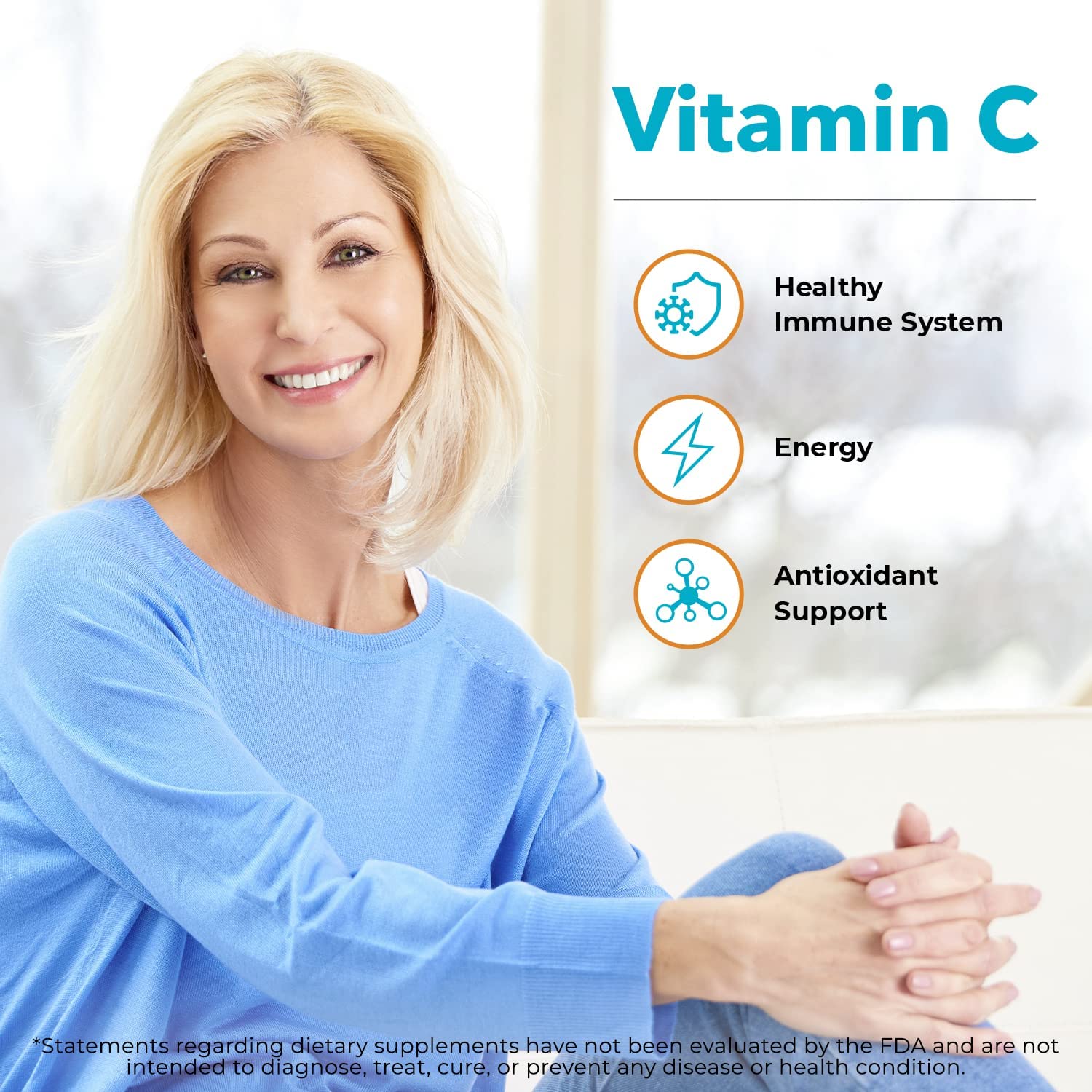 Juvenon Immune Wellness Defense Supplement with Vitamin C, Chelated Zinc Immune Booster Antioxidant Benefits for Adults, Healthy Aging, Heart Health, 30 Capsules - dailyvitalstore