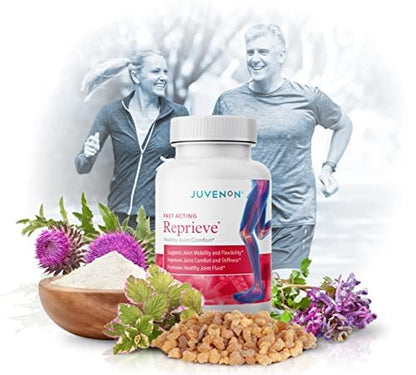 Juvenon Reprieve Capsules (60 Capsules) - Fast-Acting, Joint Comfort Supplement and Effective Joint Support Solution, Research Verified - dailyvitalstore