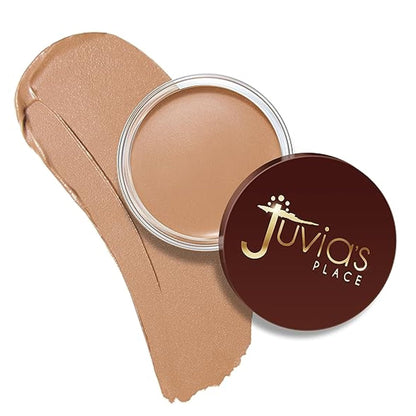 Juvia's Place Bronzed Cream Bronzer - Buttercream - Smooth Cream Bronzer Pot for Sun-Kissed Glow & Warmth, Buildable & Blendable Makeup Contour with Long-Lasting Matte Shimmer Finish, Highly Pigmented - dailyvitalstore