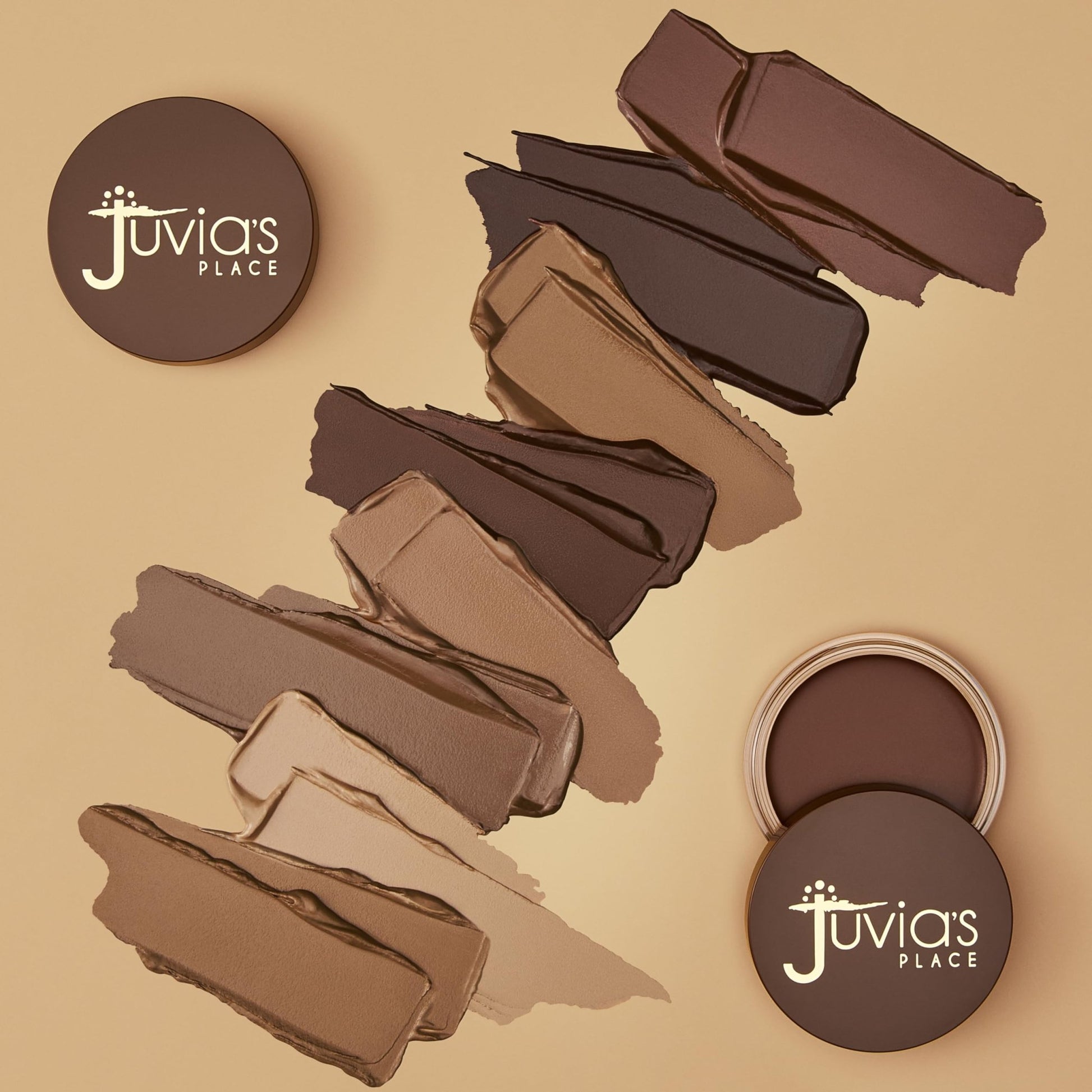 Juvia's Place Bronzed Cream Bronzer - Buttercream - Smooth Cream Bronzer Pot for Sun-Kissed Glow & Warmth, Buildable & Blendable Makeup Contour with Long-Lasting Matte Shimmer Finish, Highly Pigmented - dailyvitalstore