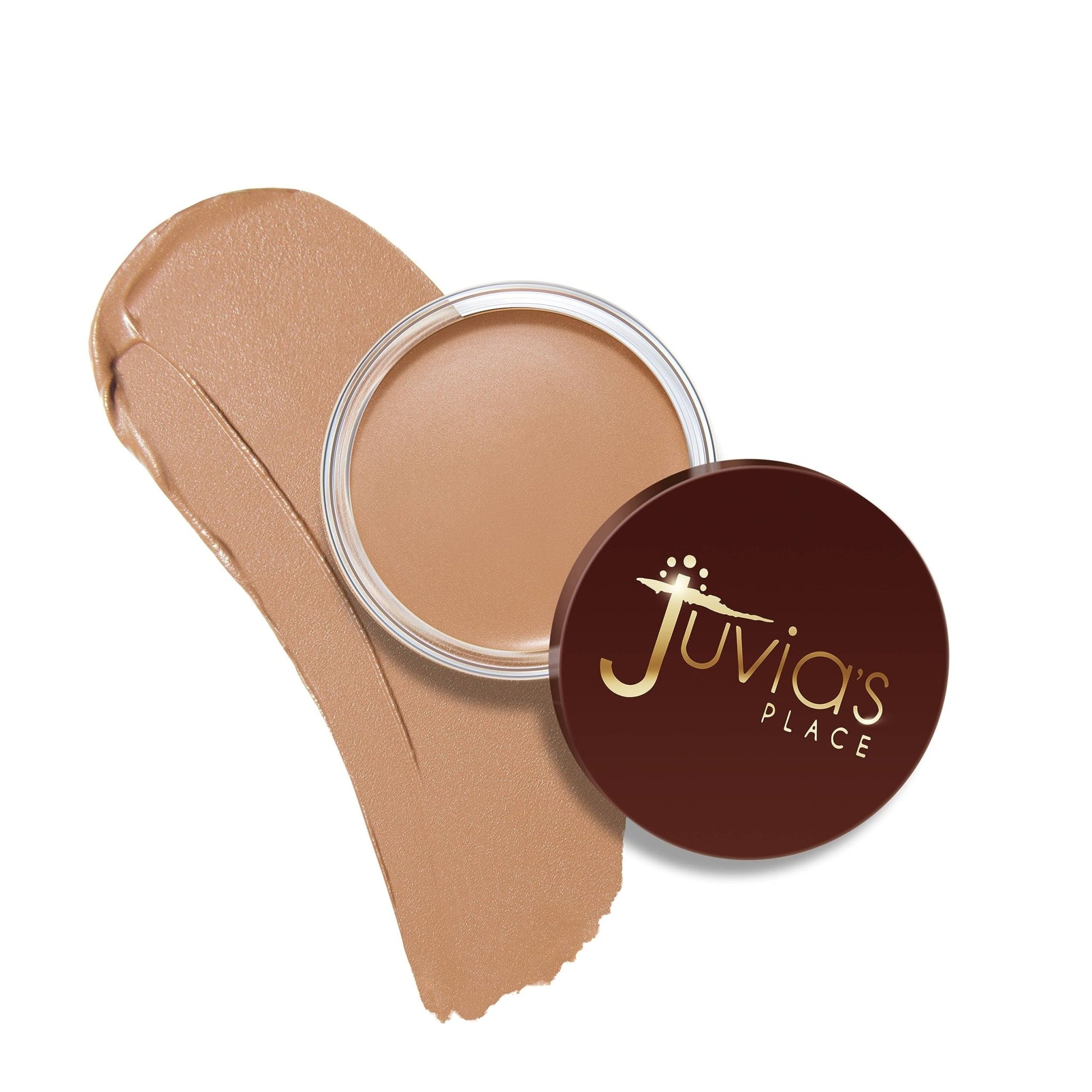 Juvia's Place Bronzed Cream Bronzer - Buttercream - Smooth Cream Bronzer Pot for Sun-Kissed Glow & Warmth, Buildable & Blendable Makeup Contour with Long-Lasting Matte Shimmer Finish, Highly Pigmented - dailyvitalstore