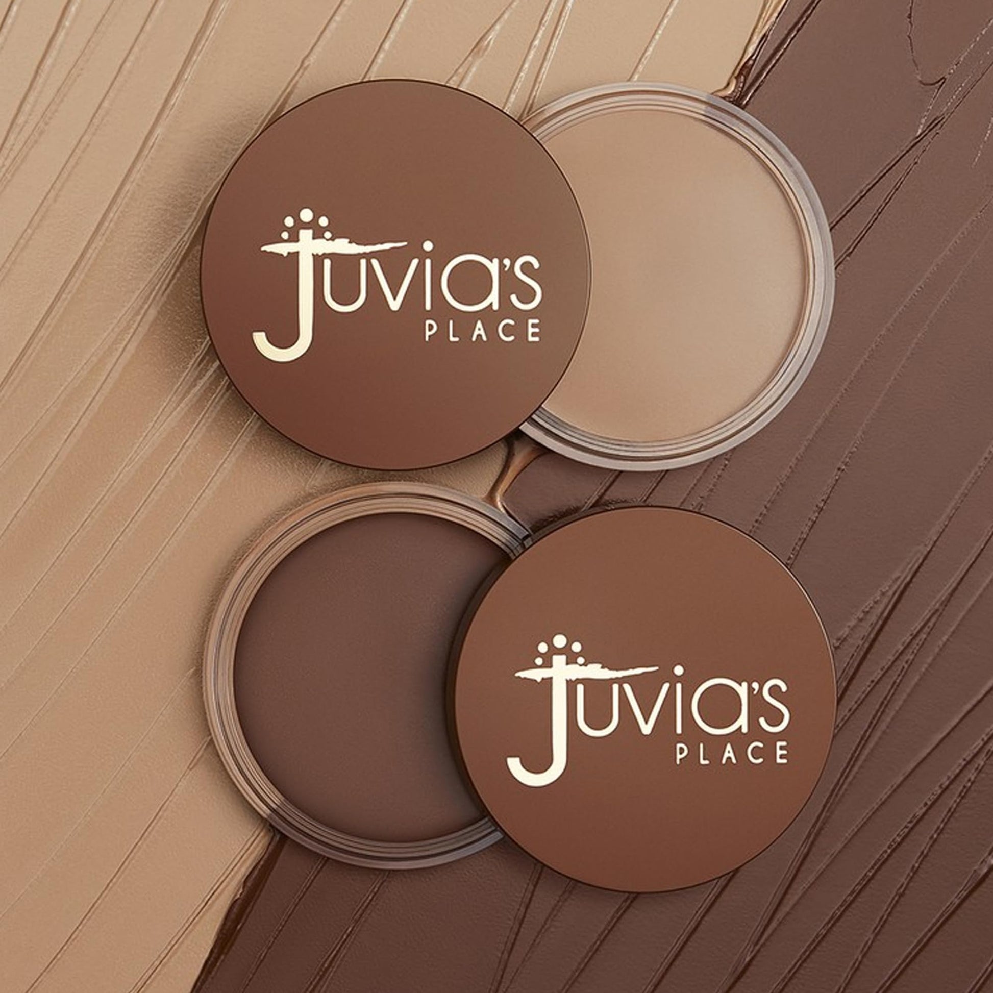 Juvia's Place Bronzed Cream Bronzer - Cocoa - Smooth Cream Bronzer Pot for Sun-Kissed Glow & Warmth, Buildable & Blendable Makeup Contour with Long-Lasting Matte Shimmer Finish, Highly Pigmented - dailyvitalstore