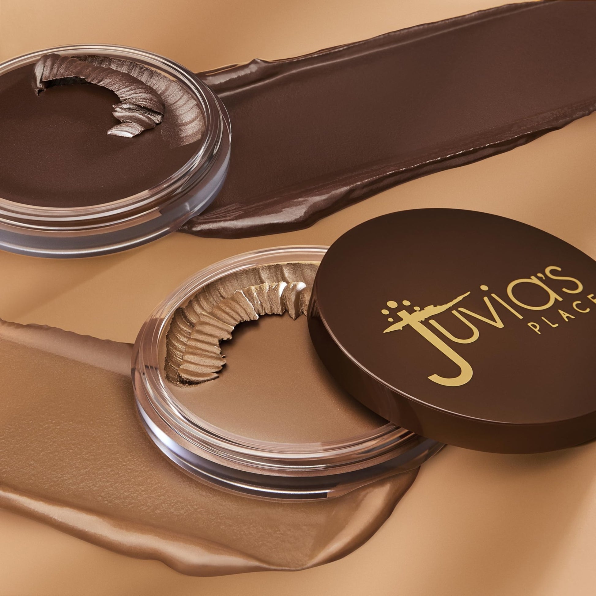 Juvia's Place Bronzed Cream Bronzer - Cocoa - Smooth Cream Bronzer Pot for Sun-Kissed Glow & Warmth, Buildable & Blendable Makeup Contour with Long-Lasting Matte Shimmer Finish, Highly Pigmented - dailyvitalstore