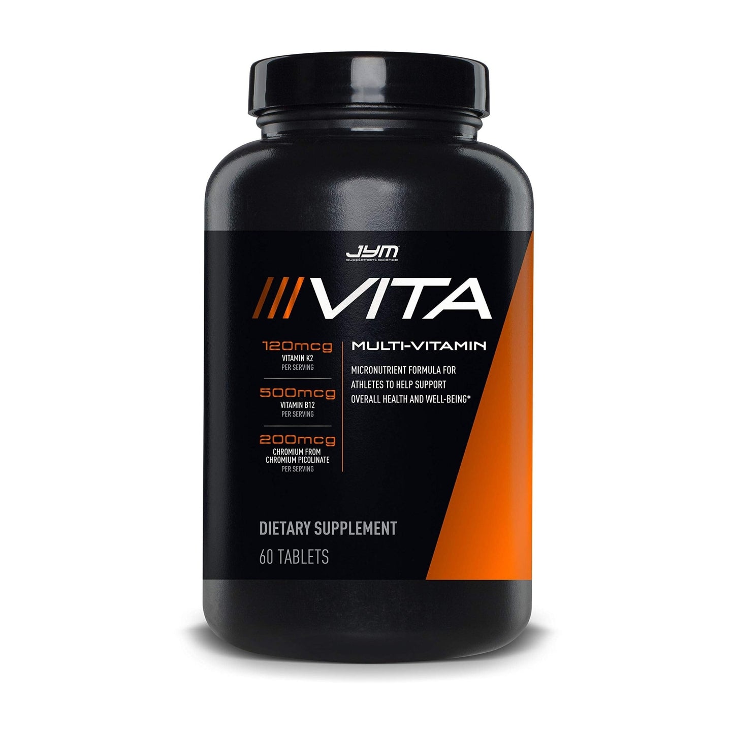 JYM Supplement Science PRO JYM 45 Servings - Tahitian Vanilla Bean & tamin & Mineral Support, Vitamin A, C, B6, B12, E, K, Boron, Biotin, Potassium 60 Tablets - dailyvitalstore