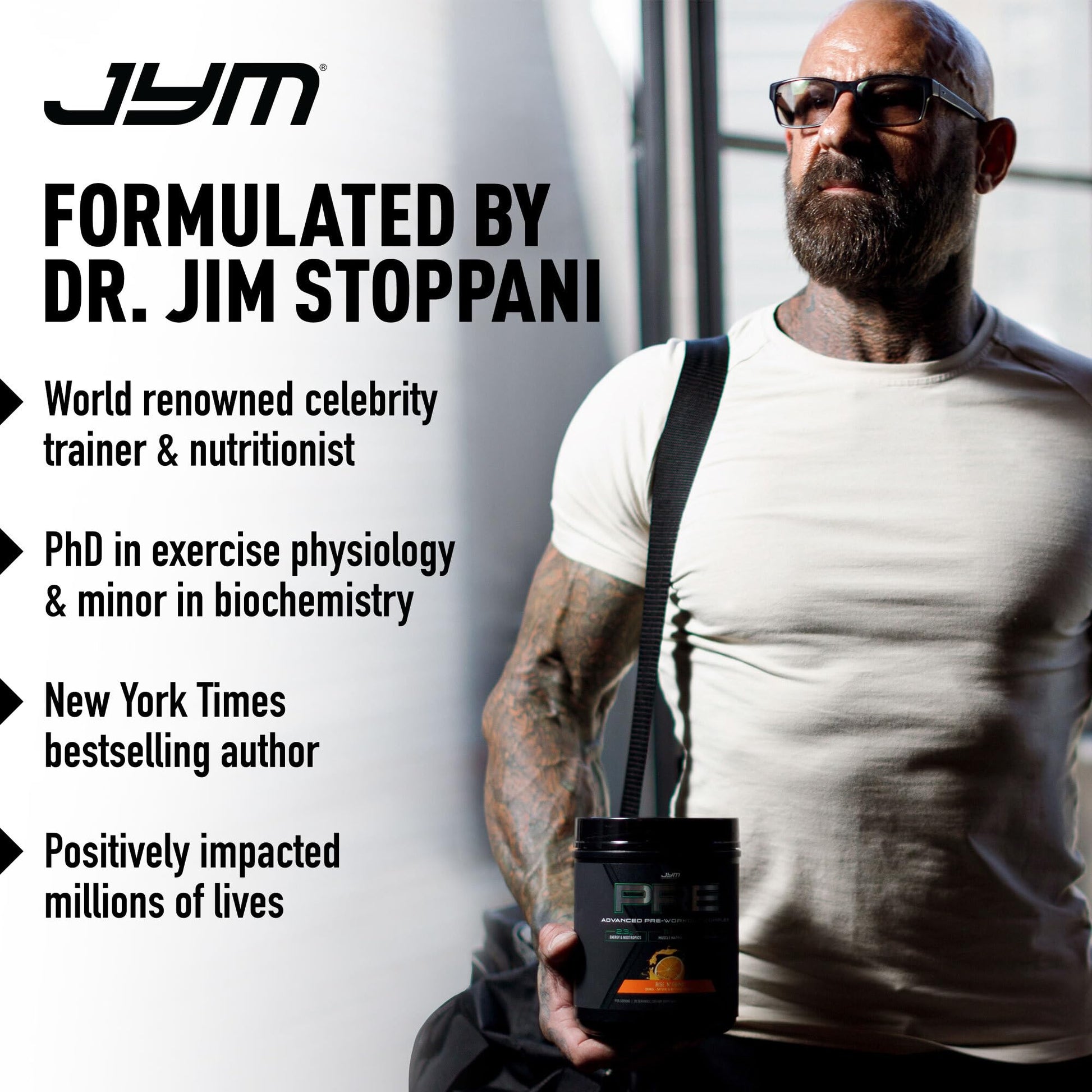 JYM Supplement Science PRO JYM 45 Servings - Tahitian Vanilla Bean & tamin & Mineral Support, Vitamin A, C, B6, B12, E, K, Boron, Biotin, Potassium 60 Tablets - dailyvitalstore