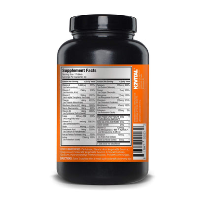 JYM Supplement Science Vita JYM Sports Multivitamin & Mineral Support, Vitamin A, C, B6, B12, E, K, Boron, Biotin, Potassium 60 Tablets - dailyvitalstore