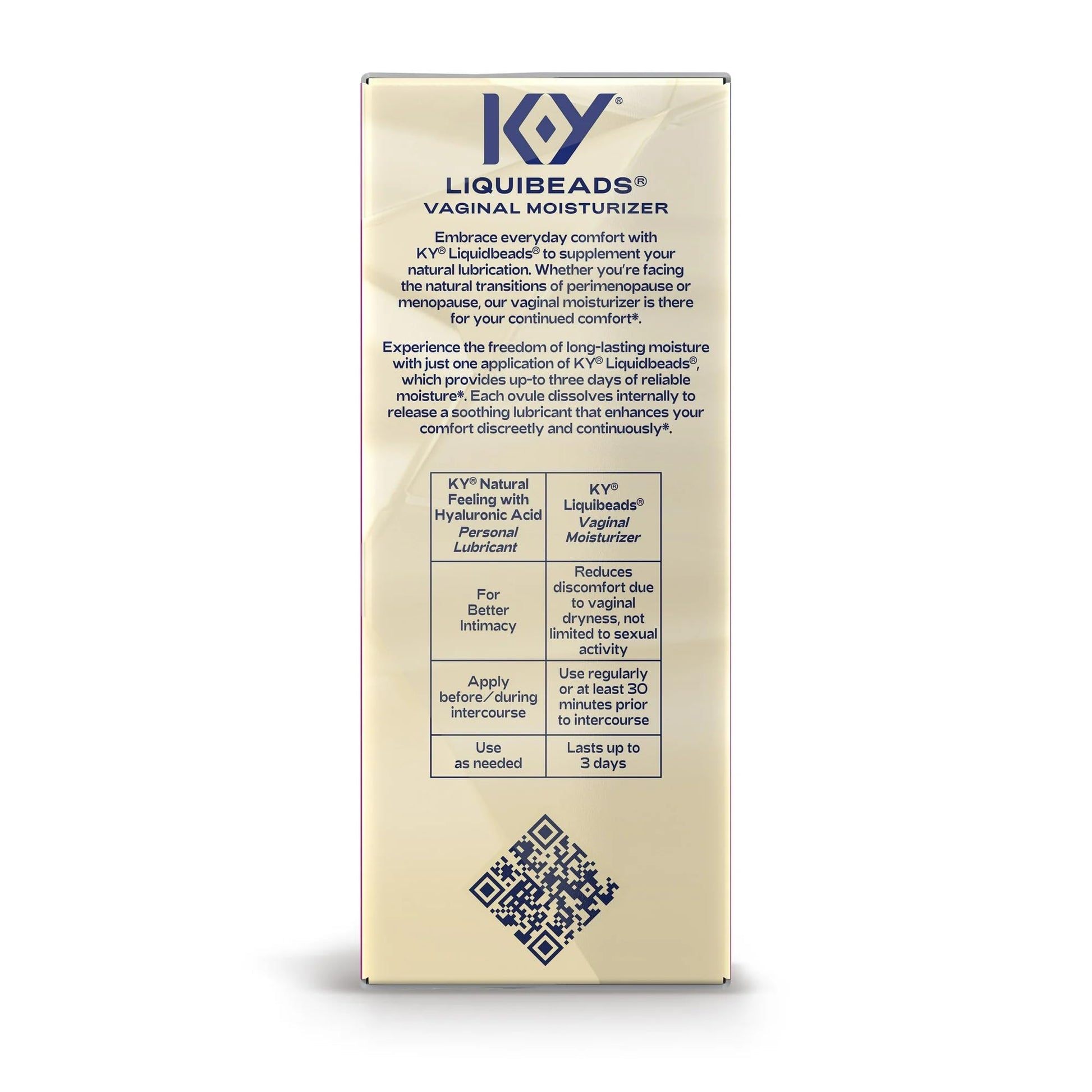 K-Y Liquibeads Vaginal Moisturizer for Women, Silicone Lube Vaginal Suppository, Vaginal Lubricant Helps Reduce Pain Due to Vaginal Dryness, 6 Vaginal Suppositories & 6 Vaginal Applicators - dailyvitalstore
