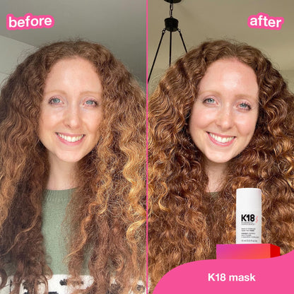 K18 Leave-In Molecular Repair Hair Mask - Peptide Hair Treatment Mask for Bleach, Color, Chemical + Heat Damaged Strands - Immediate - dailyvitalstore