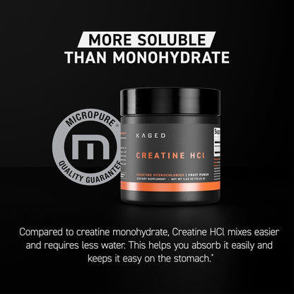 Kaged Creatine HCl Powder | 7X Concentrated vs Mono | Muscle Building & Recovery | High Absorption | No Bloating | Creatine for Men & Women - dailyvitalstore