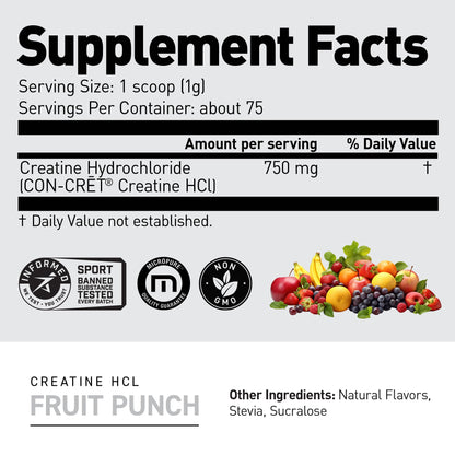 Kaged Creatine HCl Powder | 7X Concentrated vs Mono | Muscle Building & Recovery | High Absorption | No Bloating | Creatine for Men & Women - dailyvitalstore