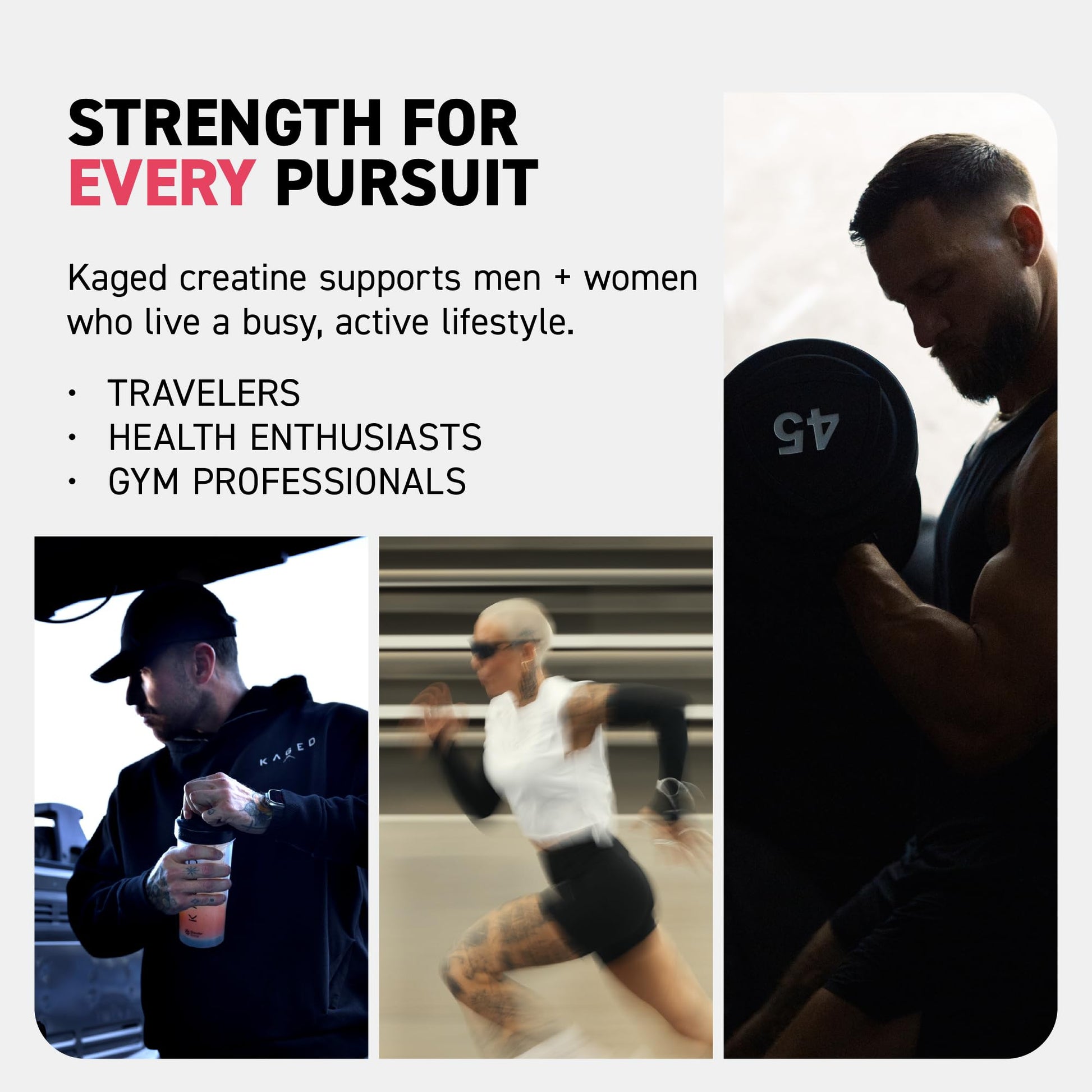 Kaged Creatine Monohydrate + Max Absorption Technology | Micronized Powder Stick Packs | Strawberry Lemonade | Muscle Building & Recovery | Brain Health - dailyvitalstore