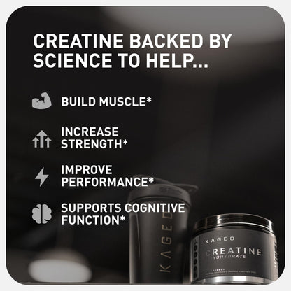 Kaged Creatine Monohydrate Micronized Powder | Unflavored | Muscle Building & Recovery | 5000 mg Per Serving | Vegan, Gluten Free, Easily Digestible - dailyvitalstore