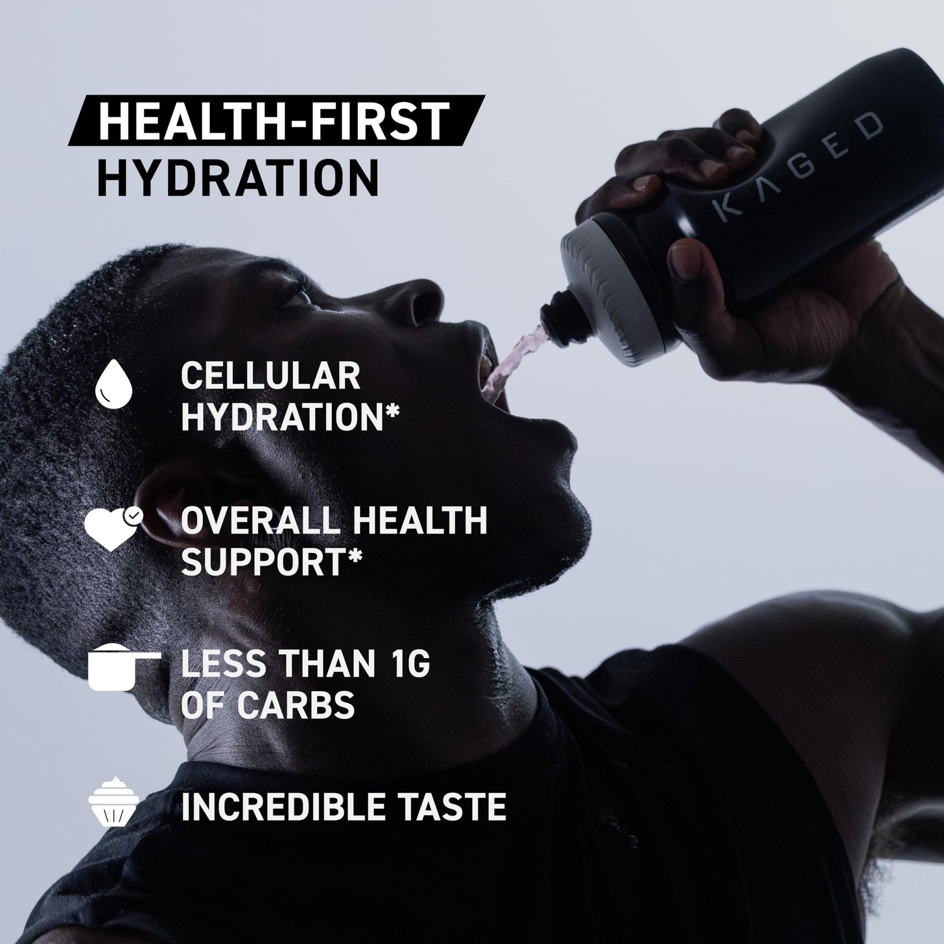 Kaged Electrolyte Hydration Powder Hydracharge Apple Limeade Sports Drink for Men and Women Pre, Post, Intra Workout Supplement 60 Servings - dailyvitalstore
