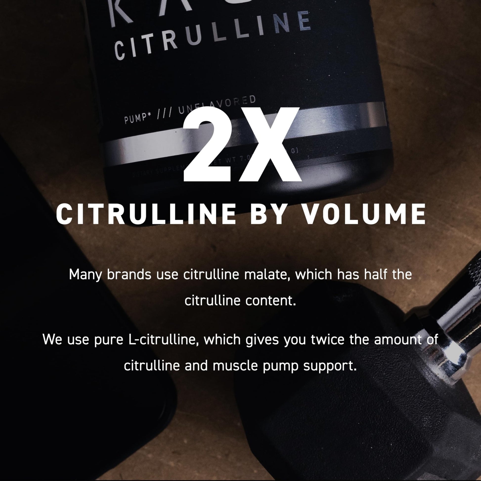 Kaged L-Citrulline Powder | Unflavored | Enhanced Pumps | Improve Muscle Vascularity | Nitric Oxide Booster | Supplements for Men & Women | 100 Servings - dailyvitalstore