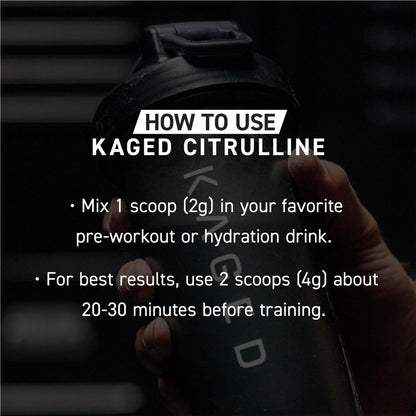 Kaged L-Citrulline Powder | Unflavored | Enhanced Pumps | Improve Muscle Vascularity | Nitric Oxide Booster | Supplements for Men & Women | 100 Servings - dailyvitalstore