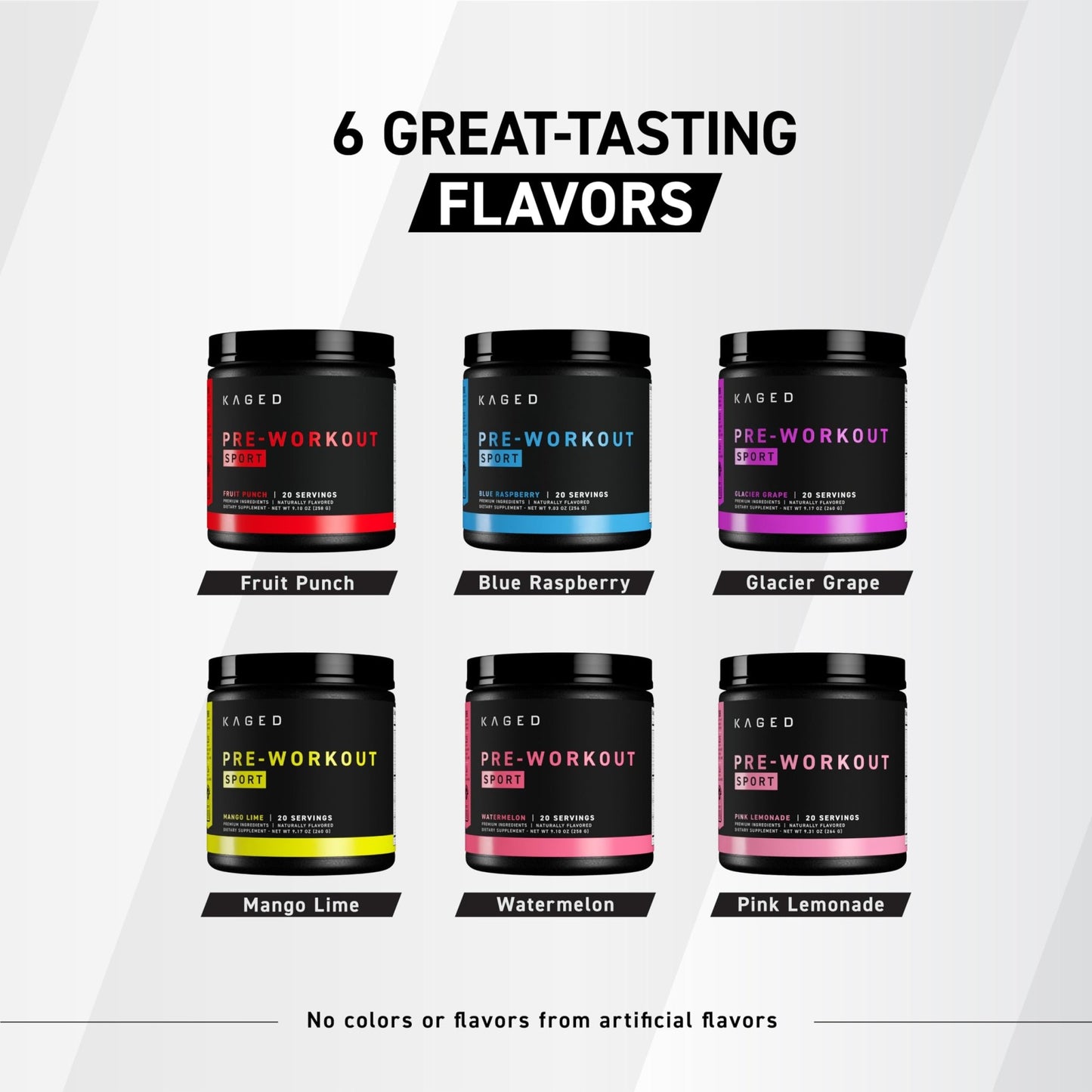 Kaged Sport Pre Workout Powder for Men & Women, Mango Lime, Sport Certified, 188mg Caffeine, Nitric Oxide Supplement, Beta Alanine for Energy, Weightlifting - dailyvitalstore