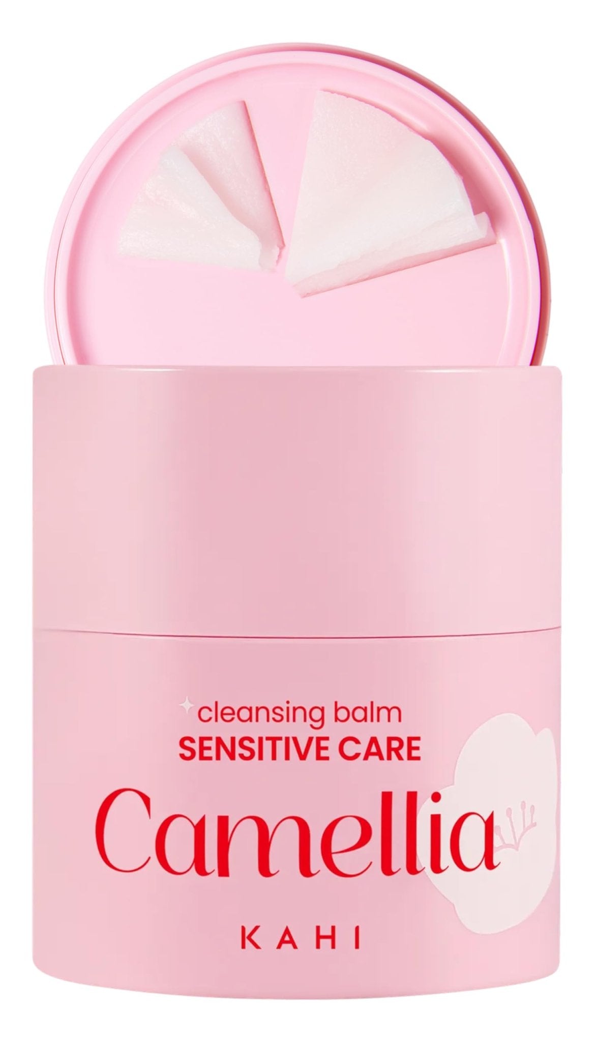 KAHI Cleansing Balm Sensitive Care Camellia - Gentle Makeup Remover Balm with Camellia Seed Oil & Vitamin E - Korean Skincare with Only 10 Ingredients 1.69 oz - dailyvitalstore